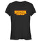 Junior's Stranger Things Orange Logo T-Shirt