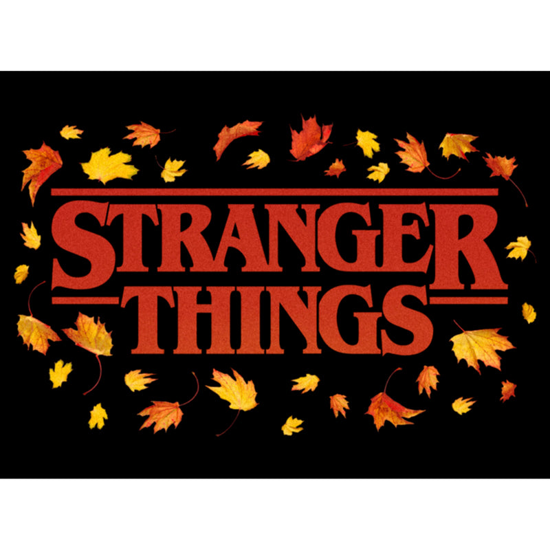 Junior's Stranger Things Autumn Logo T-Shirt