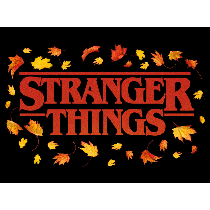 Men's Stranger Things Autumn Logo Long Sleeve Shirt