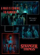 Women's Stranger Things Scenes Collage War Is Coming To Hawkins T-Shirt