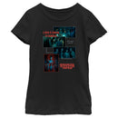 Girl's Stranger Things Scenes Collage War Is Coming To Hawkins T-Shirt