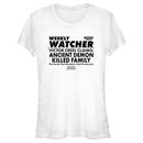 Junior's Stranger Things Newspaper Weekly Watcher T-Shirt