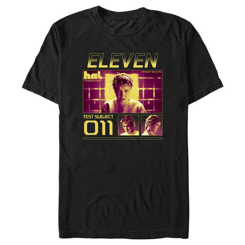 Men's Stranger Things Test Subject Eleven T-Shirt