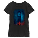 Girl's Stranger Things Grandfather Clock T-Shirt