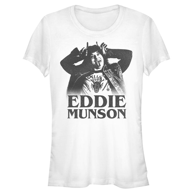 Junior's Stranger Things Crazy Eddie T-Shirt