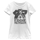 Girl's Stranger Things Crazy Eddie T-Shirt