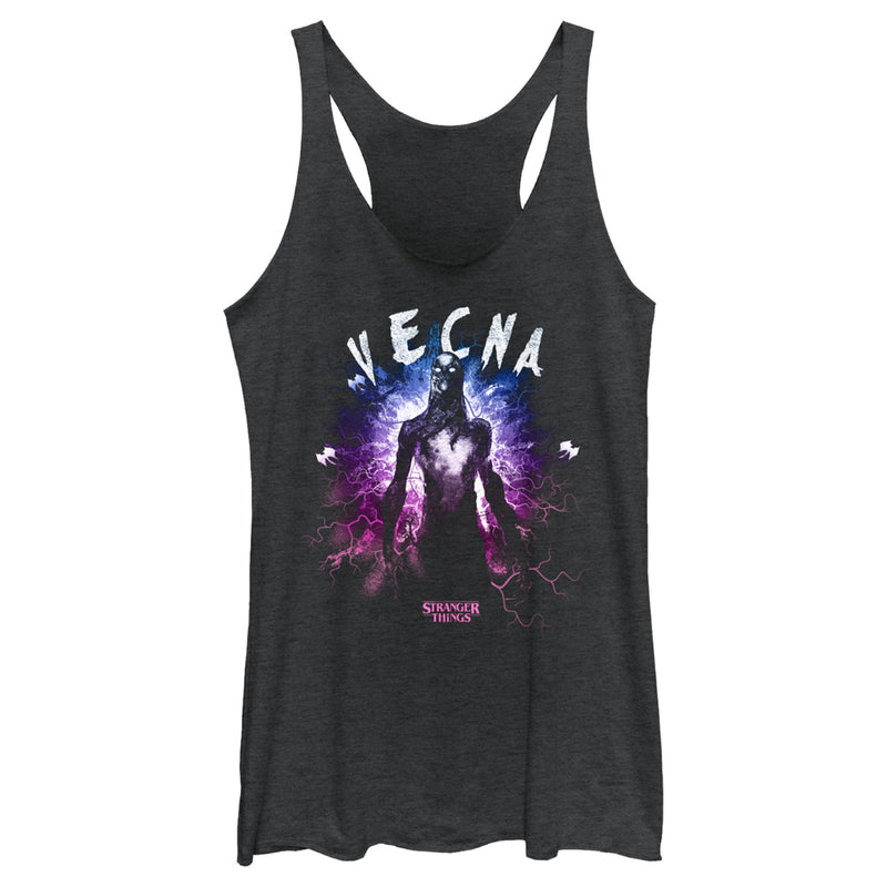 Women's Stranger Things Vecna The Upside Down Monster Racerback Tank Top