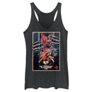 Women's Stranger Things Retro Massacre At Hawkins Lab Racerback Tank Top