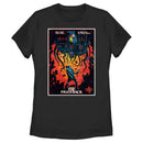 Women's Stranger Things Retro Piggyback Poster T-Shirt