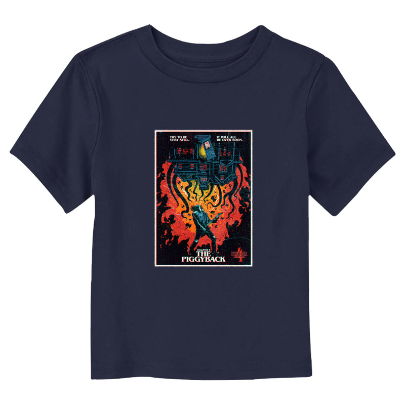 Toddler's Stranger Things The Piggyback Poster T-Shirt