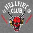 Infant's Stranger Things Hellfire Club White Logo Onesie