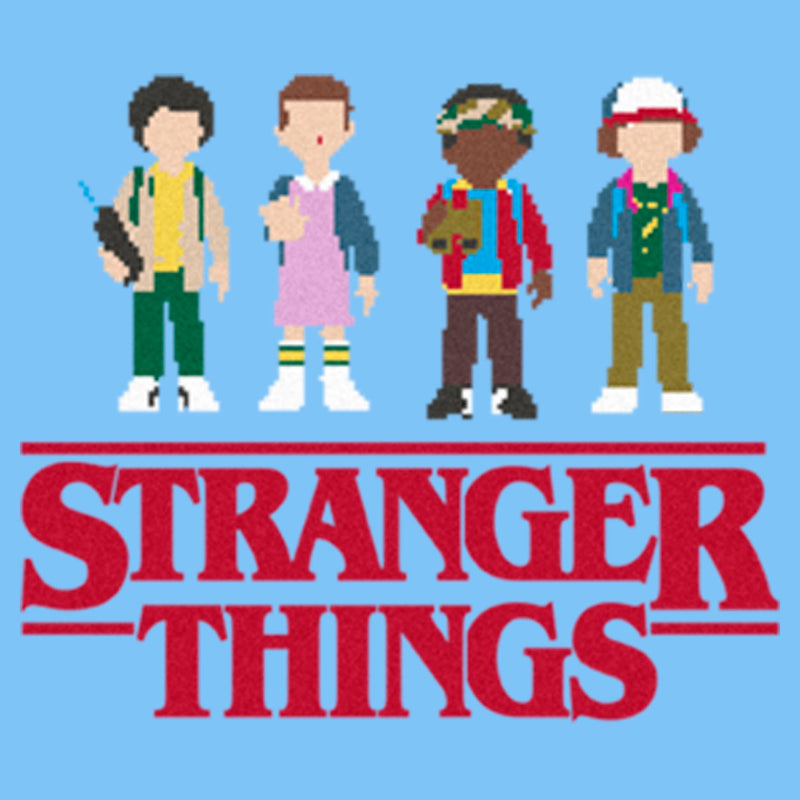 Infant's Stranger Things Group Lineup Onesie