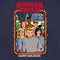 Women's Stranger Things Retro Happy Holidays Card T-Shirt