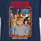 Boy's Stranger Things Retro Happy Holidays Card T-Shirt