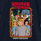 Girl's Stranger Things Retro Happy Holidays Card T-Shirt