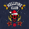 Men's Stranger Things Christmas Hellfire Club Logo T-Shirt