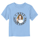 Toddler's Stranger Things Eleven I Have Super Powers Badge T-Shirt