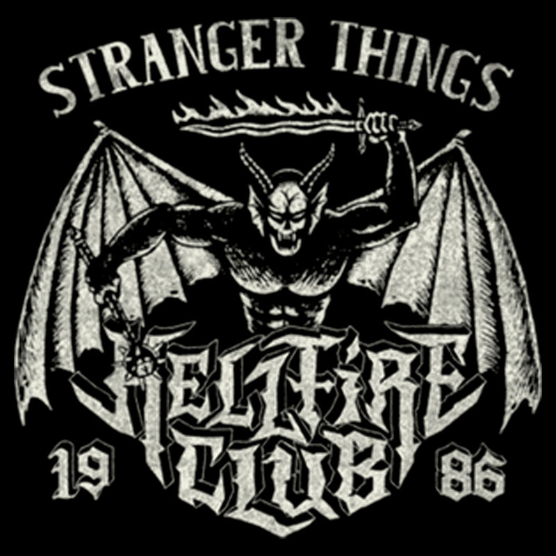 Infant's Stranger Things Hellfire Club 1986 Logo Onesie