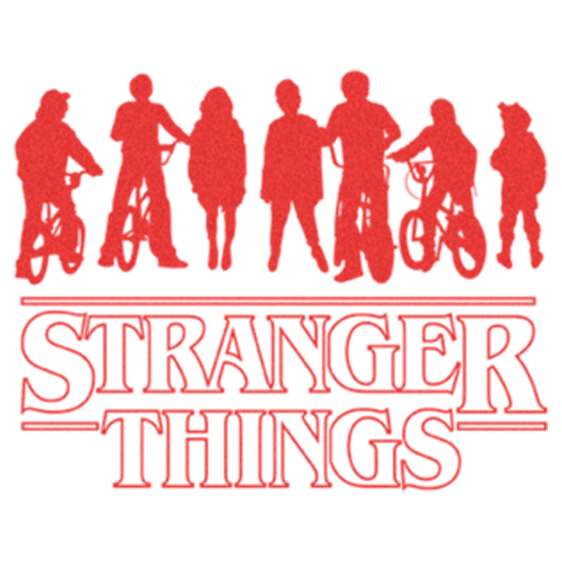 Infant's Stranger Things Silhouettes Logo Onesie