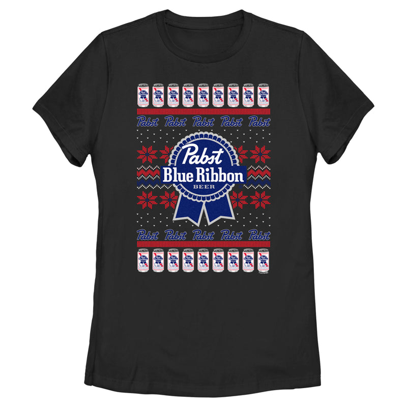 Women's Pabst Christmas Logo T-Shirt