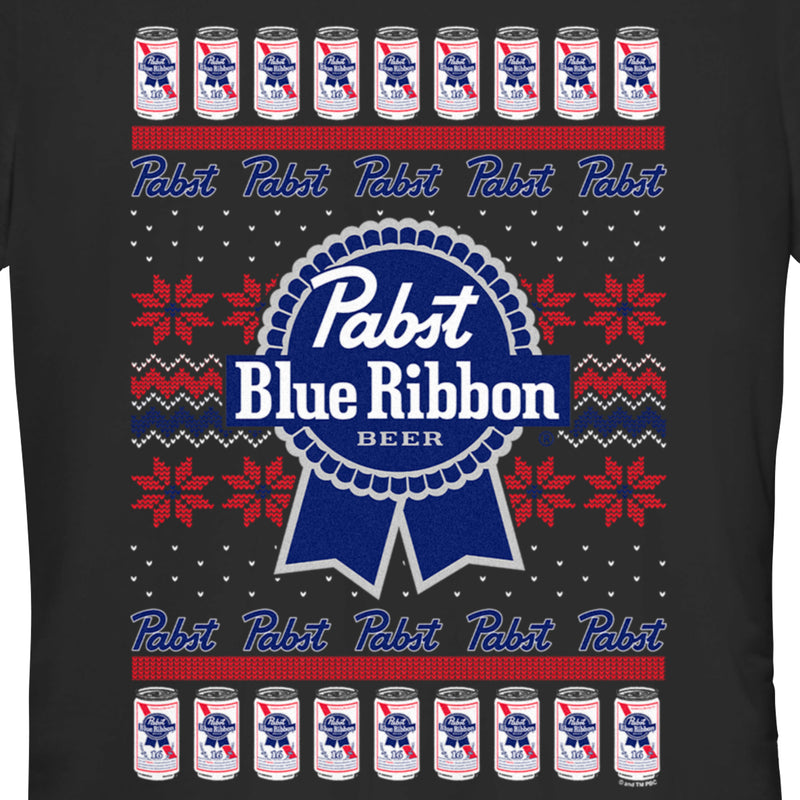 Junior's Pabst Christmas Logo T-Shirt