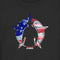 Junior's Professional Bull Riders American Flag Cowboy Silhouette T-Shirt