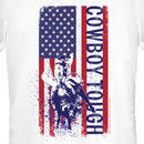 Junior's Professional Bull Riders Cowboy Tough Flag T-Shirt