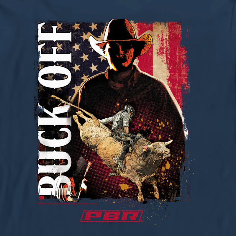 Men's Professional Bull Riders Buck Off Long Sleeve Shirt