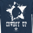 Men's Professional Bull Riders Cowboy Up Long Sleeve Shirt