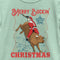 Girl's Professional Bull Riders Merry Buckin' Christmas T-Shirt
