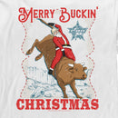 Men's Professional Bull Riders Merry Buckin' Christmas Long Sleeve Shirt