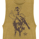 Junior's Professional Bull Riders Ride the Line Sketch Festival Muscle Tee