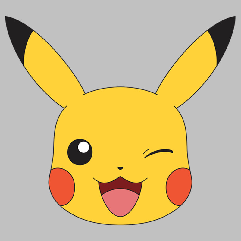 Women's Pokemon Pikachu Wink Face T-Shirt