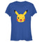 Junior's Pokemon Pikachu Wink Face T-Shirt