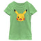 Girl's Pokemon Pikachu Wink Face T-Shirt