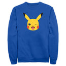 Men's Pokemon Pikachu Wink Face Sweatshirt