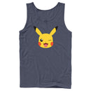 Men's Pokemon Pikachu Wink Face Tank Top