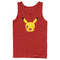 Men's Pokemon Pikachu Wink Face Tank Top