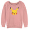 Junior's Pokemon Pikachu Wink Face Sweatshirt