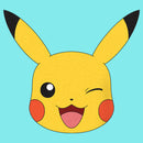 Junior's Pokemon Pikachu Wink Face Racerback Tank Top