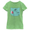 Girl's Pokemon Bulbasaur Wink Face T-Shirt