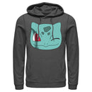 Men's Pokemon Bulbasaur Wink Face Pull Over Hoodie