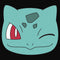 Men's Pokemon Bulbasaur Wink Face Tank Top