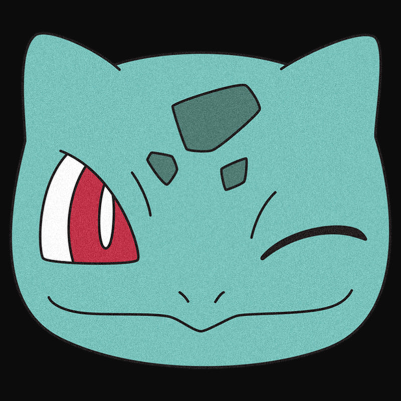 Men's Pokemon Bulbasaur Wink Face Tank Top