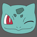 Men's Pokemon Bulbasaur Wink Face Tank Top
