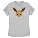 Women's Pokemon Eevee Face T-Shirt