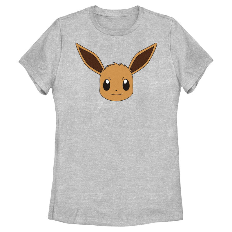 Women's Pokemon Eevee Face T-Shirt