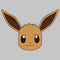 Junior's Pokemon Eevee Face T-Shirt