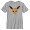 Boy's Pokemon Eevee Face T-Shirt