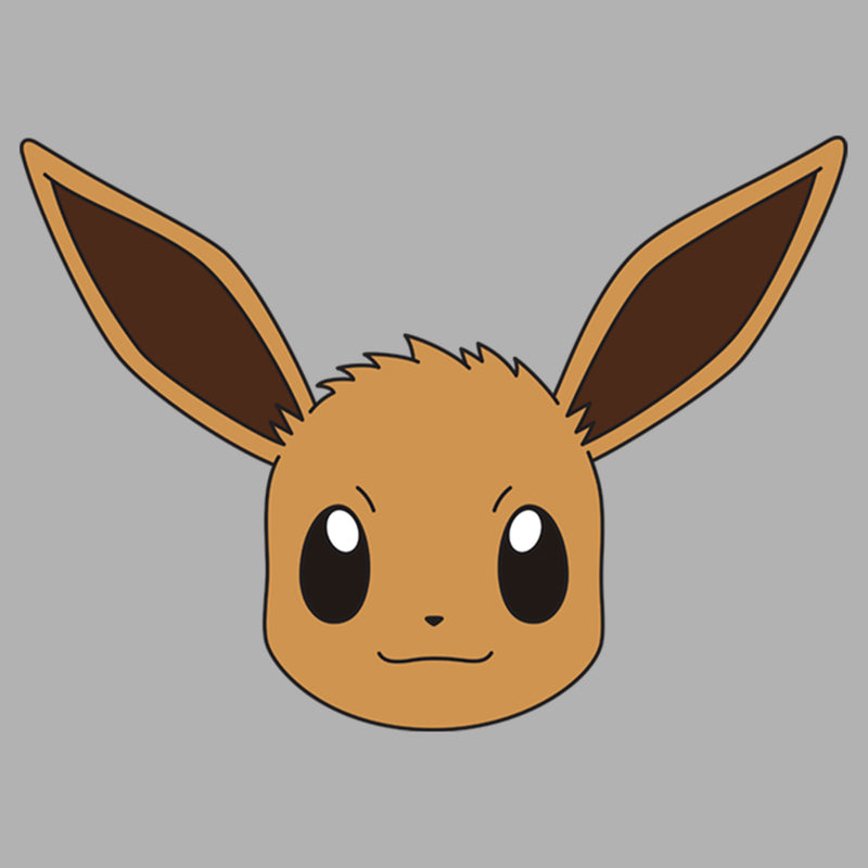 Boy's Pokemon Eevee Face T-Shirt